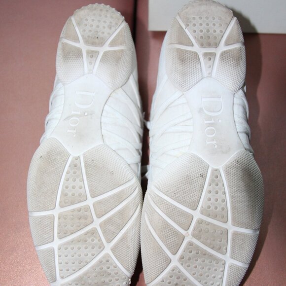 ❤️ Christian Dior Paris "Admit It" Sport Shoe Sneaker in White; Size 41.5 - Picture 11 of 13
